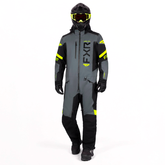 Комбинезон FXR Helium с утеплителем Charcoal/HiVis, 2XL Комбинезон FXR Helium с утеплителем Charcoal/HiVis, 2XL