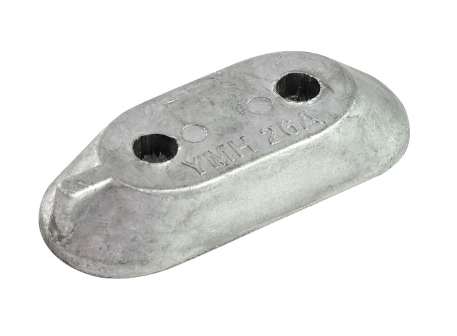 Анод алюминиевый Yamaha 25-50/F9.9-250, Honda 2-15