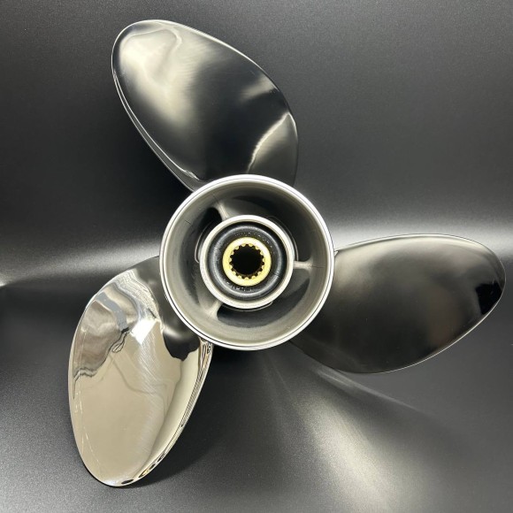 Гребной винт Yamaha 60-140, F70-F130 Stella Plus (3x13 1/2x17) (Сталь) (Polastorm)
