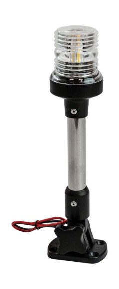 Огонь топовый на стойке 9,5" светодиодный 12-24 В Огонь топовый на стойке 9,5" светодиодный 12-24 В