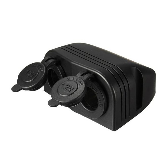 Двойной накладной модуль Skipper прикуриватель 12V и прикуриватель 12V Двойной накладной модуль Skipper прикуриватель 12V и прикуриватель 12V