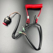 Кнопка аварийной остановки двигателя (3A3-06830-0) с чекой Tohatsu 8-40 (PWB)