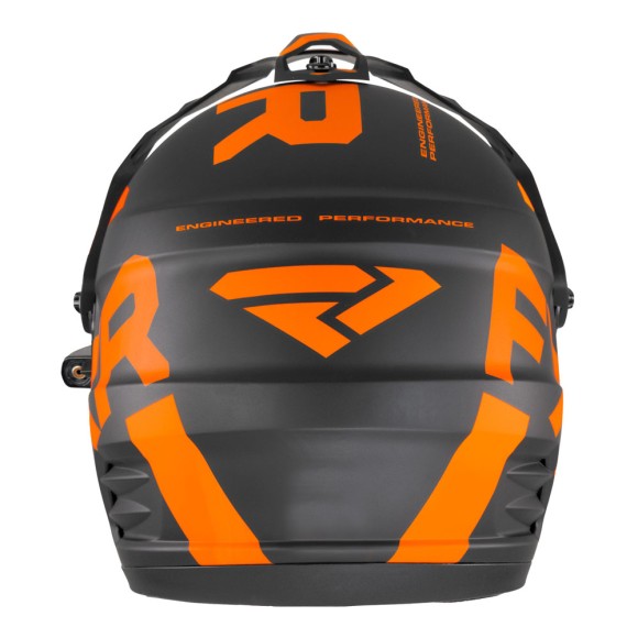 Шлем FXR Torque X Team с подогревом Black/Orange, XS