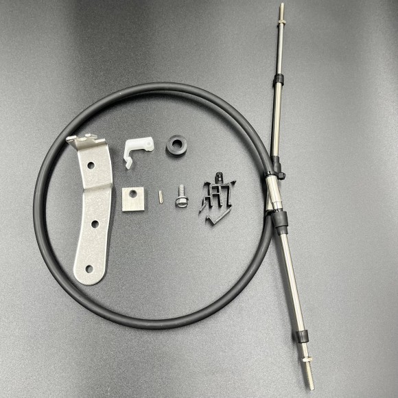 Трос переключения заслонки реверса в сборе Yamaha 40X (PNFM40E-34001; 547) (4FT) (Premarine) Трос переключения заслонки реверса в сборе Yamaha 40X (PNFM40E-34001; 547) (4FT) (Premarine)