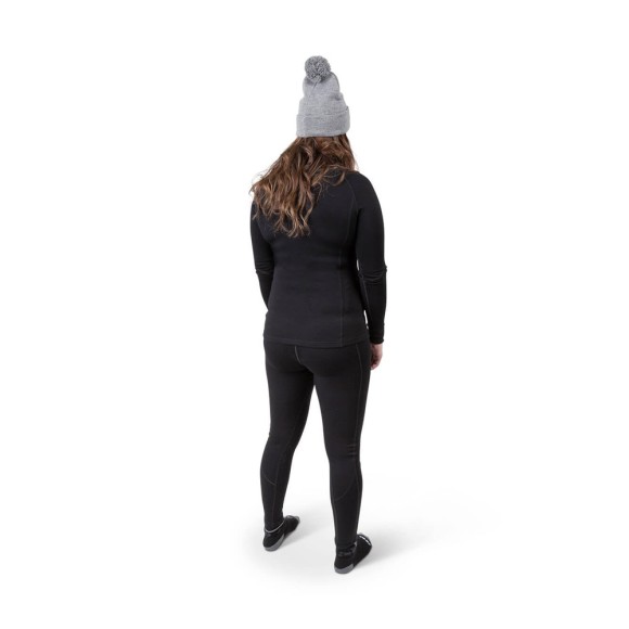 Термокофта 509 FZN Merino 1/4 Black, MD