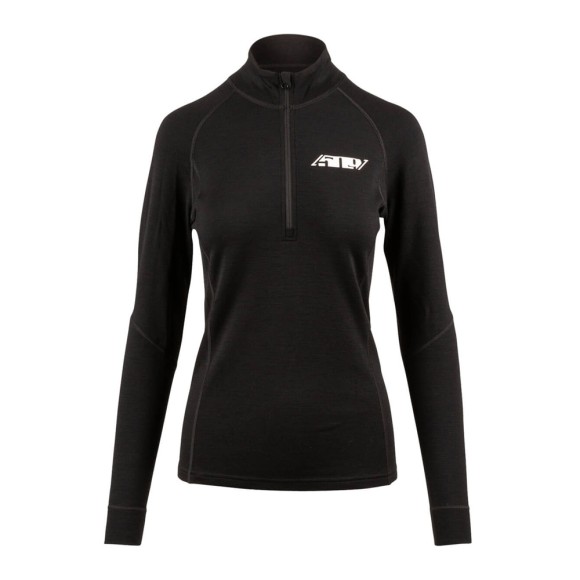 Термокофта 509 FZN Merino 1/4 Black, MD