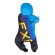 Детский комбинезон FXR CX с утеплителем Blue/Inferno, 0-6