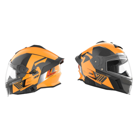 Шлем 509 Delta V Carbon Commander с подогревом Orange, 2X