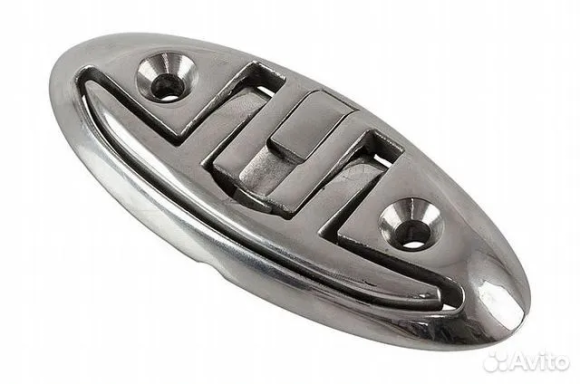 Утка швартовая откидная 85мм, сталь