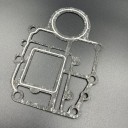Прокладка под блок Suzuki DT9.9-15 (11433-90L00) (KACAWA)