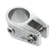 Кронштейн рамы тента 7/8" скользящий, сталь хромированная