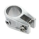 Кронштейн рамы тента 7/8" скользящий, сталь хромированная