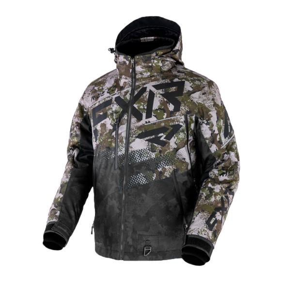 Куртка FXR Boost FX с утеплителем Army Camo/Black Camo, 2XL