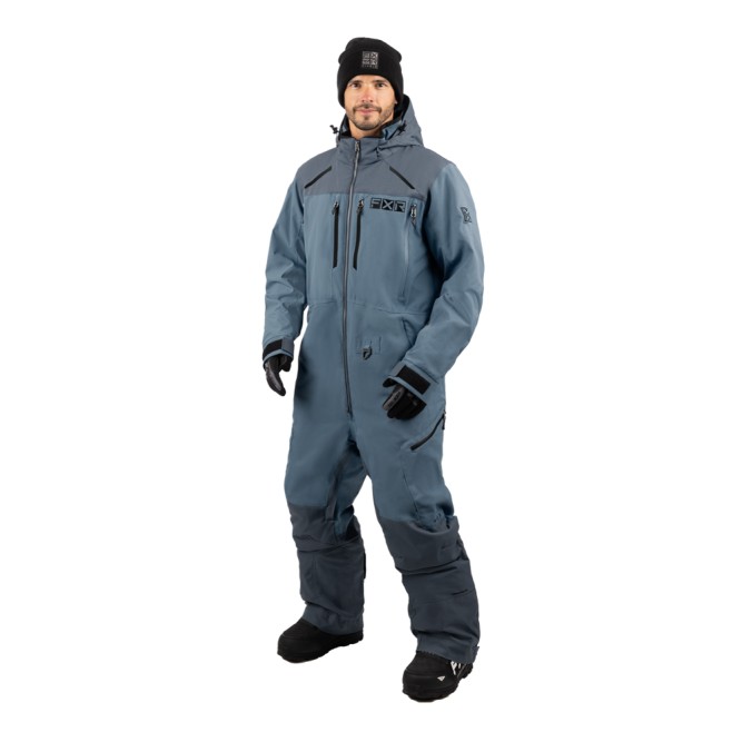Комбинезон FXR Ridge без утеплителя Steel/Dark Steel, 2XL