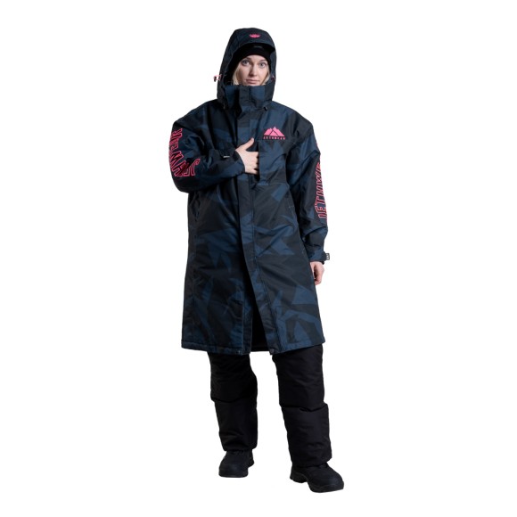 Пальто Jethwear Pit Coat с утеплителем Pink Burst, XXL