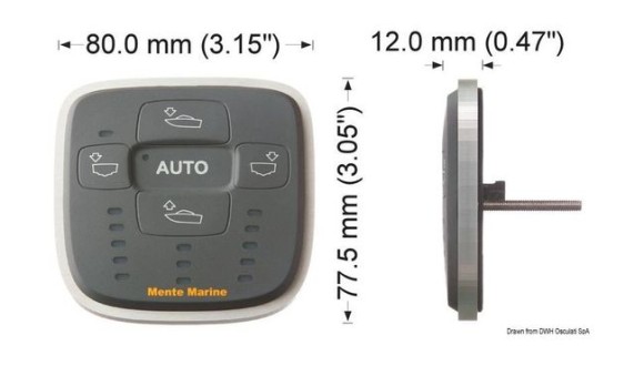 Панель управления плитами для 2 поста FCP , подключаемая к ACS A