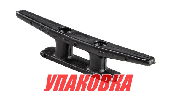 Утка швартовая 80 мм, полиамид, черная, Nuova Rade (упаковка из 50 шт.)