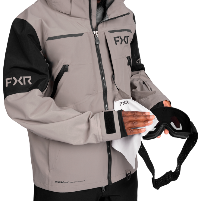 Куртка FXR Ridge Pro Trilaminate  с утеплителем Stone/Black, XL