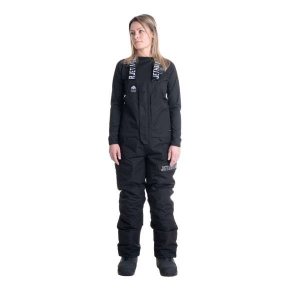 Полукомбинезон Jethwear Treeline Bib с утеплителем Black, S