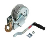 Лебедка для прицепа 1000 lbs (455 кг) с тросом Лебедка для прицепа 1000 lbs (455 кг) с тросом