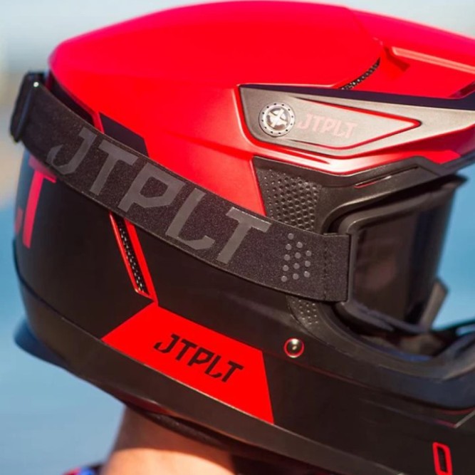 Шлем для гидроцикла JetPilot Vault Black/Red, L