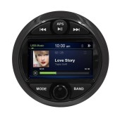 Морская магнитола MRH-301, Zone Control, черный ободок, Marine Rocket Морская магнитола MRH-301, Zone Control, черный ободок, Marine Rocket