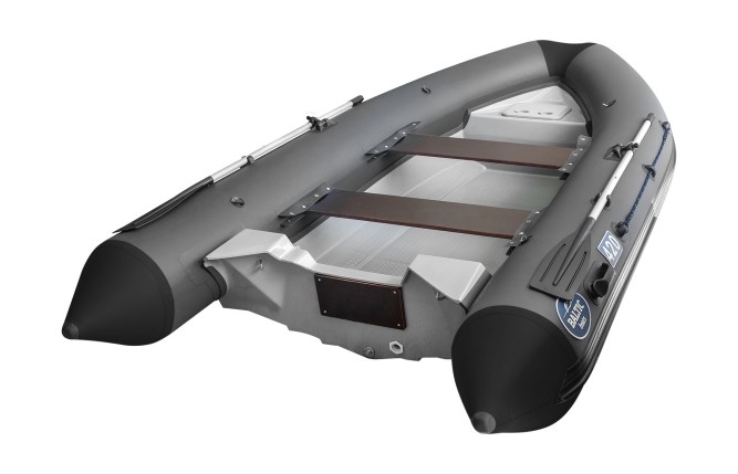 Лодка РИБ (RIB) Baltic Boats Аполлон 420 Z, серый/черный (корпус серый)