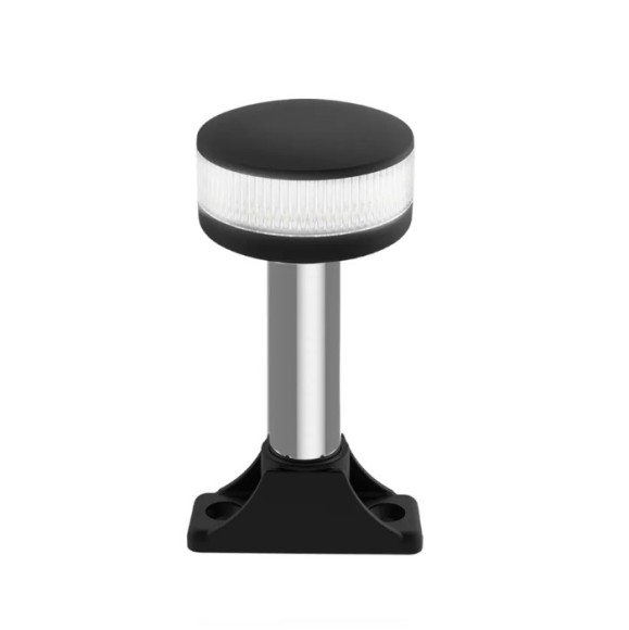 Огонь круговой светодиодный на стойке 150 мм, нержавеющая сталь Огонь круговой светодиодный на стойке 150 мм, нержавеющая сталь