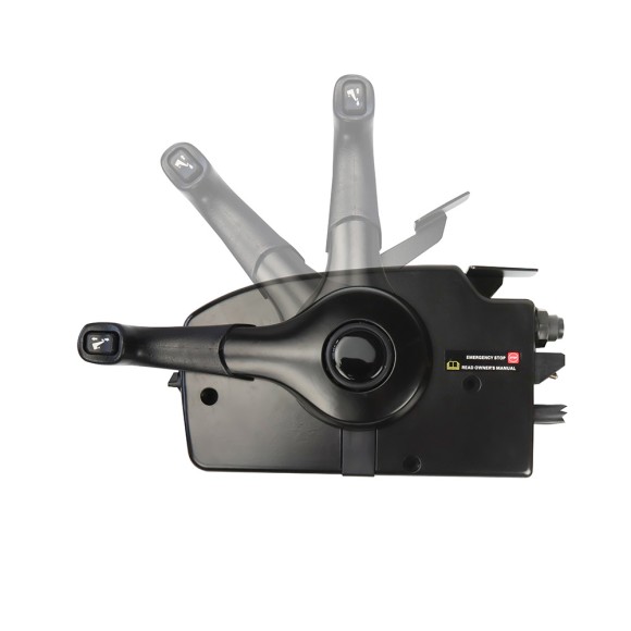 Пульт ДУ Skipper для Mercury с кнопкой гидроподъема, фишка на 10 пинов, тянет газ