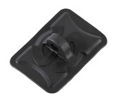 Крепление леера для лодки, прямоугольное, сквозное отверстие 12 мм, черное Крепление леера для лодки, прямоугольное, сквозное отверстие 12 мм, черное