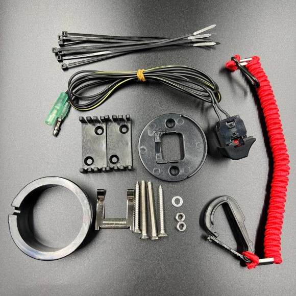 Кнопка аварийной остановки двигателя с чекой Mercury (PWB)