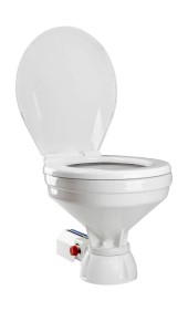 Унитаз с электрической помпой 12 В Унитаз с электрической помпой 12 В