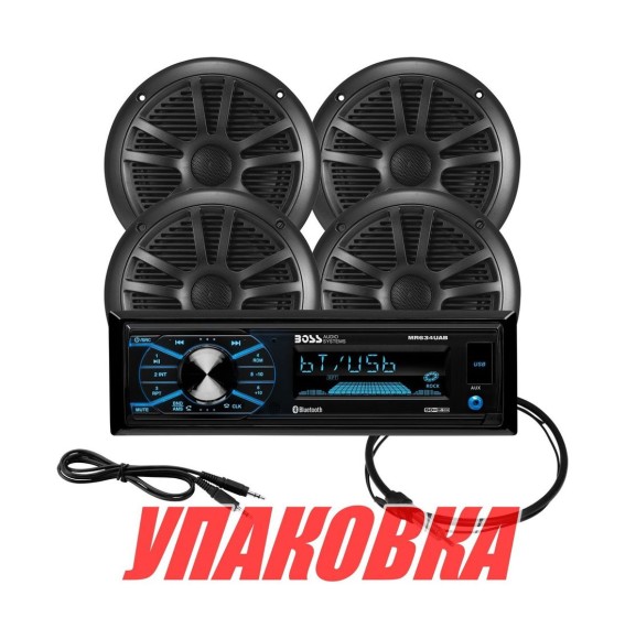Морская аудиосистема BOSS MCBK634B.64 (комплект4) (упаковка из 3 шт.)