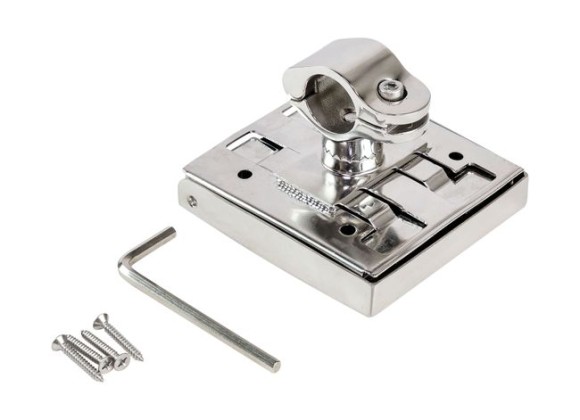 Подстаканник складной с креплением из нержавеющей стали