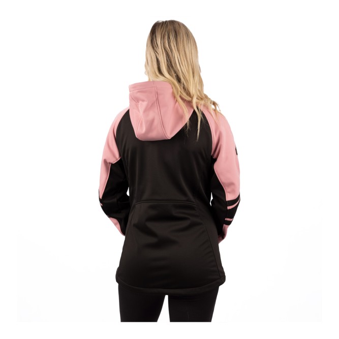 Кофта FXR Maverick без утеплителя Black/Dusty Rose, XL