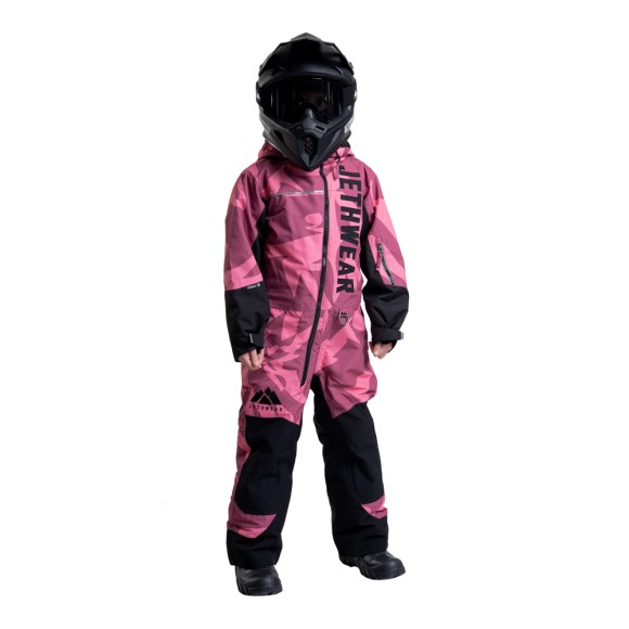 Детский комбинезон Jethwear Odin & Olivia с утеплителем Pink Burst, 122-128 (7-8 Y)