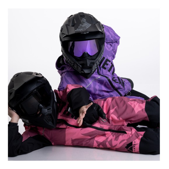 Детский комбинезон Jethwear Odin & Olivia с утеплителем Pink Burst, 122-128 (7-8 Y)