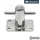 Кнехт одинарный 32 мм с основанием Кнехт одинарный 32 мм с основанием