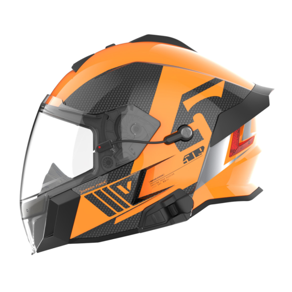 Шлем 509 Delta V Carbon Commander с подогревом Orange, XL