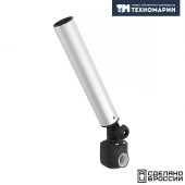 Держатель спиннинга торцевой на леер наклонный, алюминий Держатель спиннинга торцевой на леер наклонный, алюминий