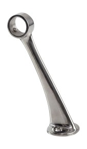 Стойка поручня проходная под трубу 7/8" (22 мм), поперечная, высота 127 мм Стойка поручня проходная под трубу 7/8" (22 мм), поперечная, высота 127 мм