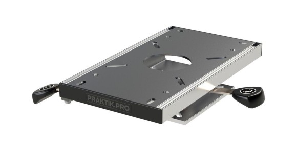 Основание под сиденье слайдер с поворотной платформой, Практик Основание под сиденье слайдер с поворотной платформой, Практик