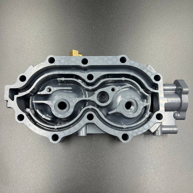 Головка блока цилиндров Yamaha 25-30 (30F-01.04.00.07) (YUELANG)