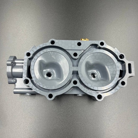 Головка блока цилиндров Yamaha 25-30 (30F-01.04.00.07) (YUELANG)