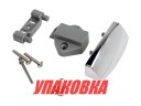 Ручка врезная с замком 79мм, хромированная, D7мм (упаковка из 5 шт.)