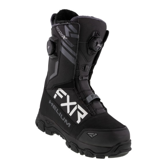 Ботинки FXR Helium Dual BOA с утеплителем Black, 9/11