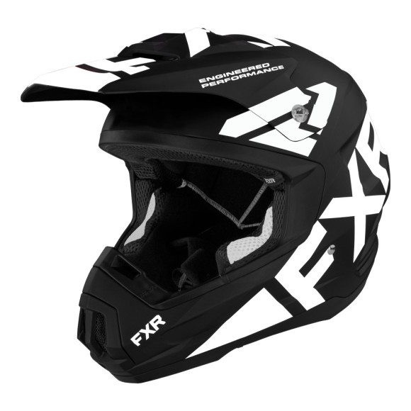 Шлем FXR Torque Team Black/White, M