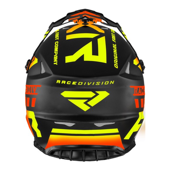 Шлем FXR Blade Race Div Black/Inferno, 2XL
