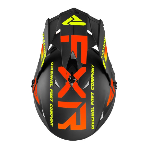 Шлем FXR Blade Race Div Black/Inferno, 2XL