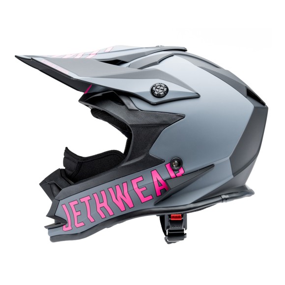 Шлем Jethwear Phase Black/Grey/Pink, S (55-56cm) Шлем Jethwear Phase Black/Grey/Pink, S (55-56cm)